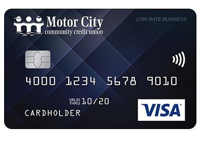 Visa Low Rate Card Image