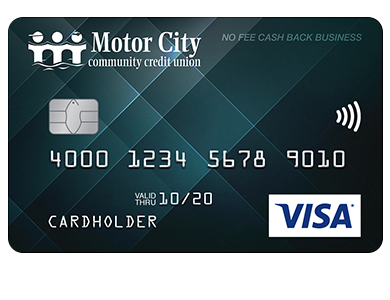 Visa No Fee Cash Back Card Image